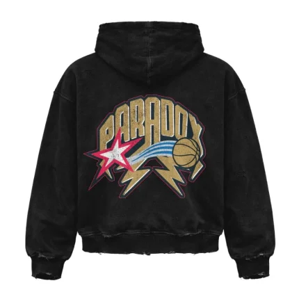 2001 Finals Zip-Up Hoodie Black