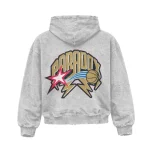 2001 Finals Zip-Up Hoodie Grey