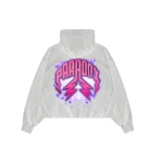 Betty Boop Pull-Over White Hoodie