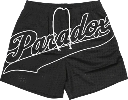 Blackout Mesh Black & White Shorts