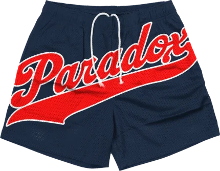 Braves Mesh Navy & Red Shorts