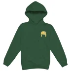 Brazil Lightning Arc Logo Green Hoodie