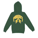 Brazil Lightning Arc Logo Green Hoodie