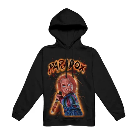 Chuckie Halloween Family & Friends Exclusive Pull-Over Black Hoodie