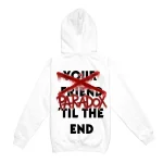 Chuckie Halloween Family & Friends Exclusive Pull-Over White Hoodie