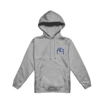 College Lightning Arc Logo Grey Hoodie