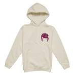 EAGLES 96 Lightning Arc Logo Pull-Over White Hoodie