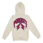 EAGLES 96 Lightning Arc Logo Pull-Over White Hoodie