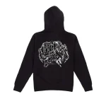 Electric Lightning Arc Logo Black Hoodie