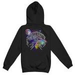 Galaxy Lightning Arc Logo Black Hoodie