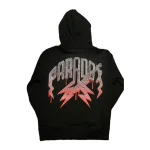 Halloween Swarovski Full-Zip Black Hoodie