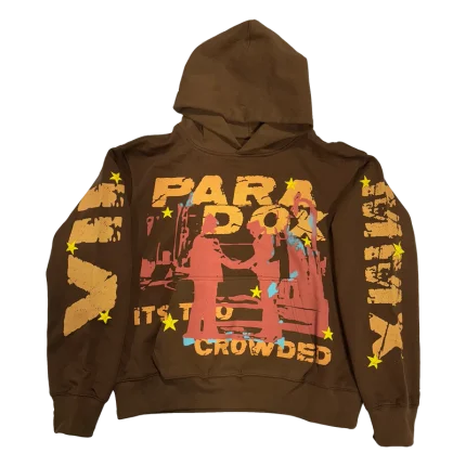 It’s Too Crowded Lightning Arc Logo Pull-Over Hoodie