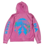 It’s Too Crowded Lightning Arc Logo Pull-Over Pink Hoodie