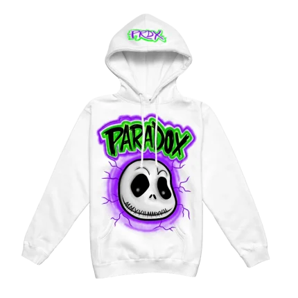 Jack Halloween Exclusive Pull-Over White Hoodie