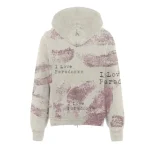 Lipstick Kisses Zip-Up Hoodie