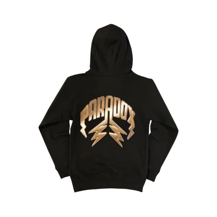 Medal Lightning Arc Logo Bronze Hoodie