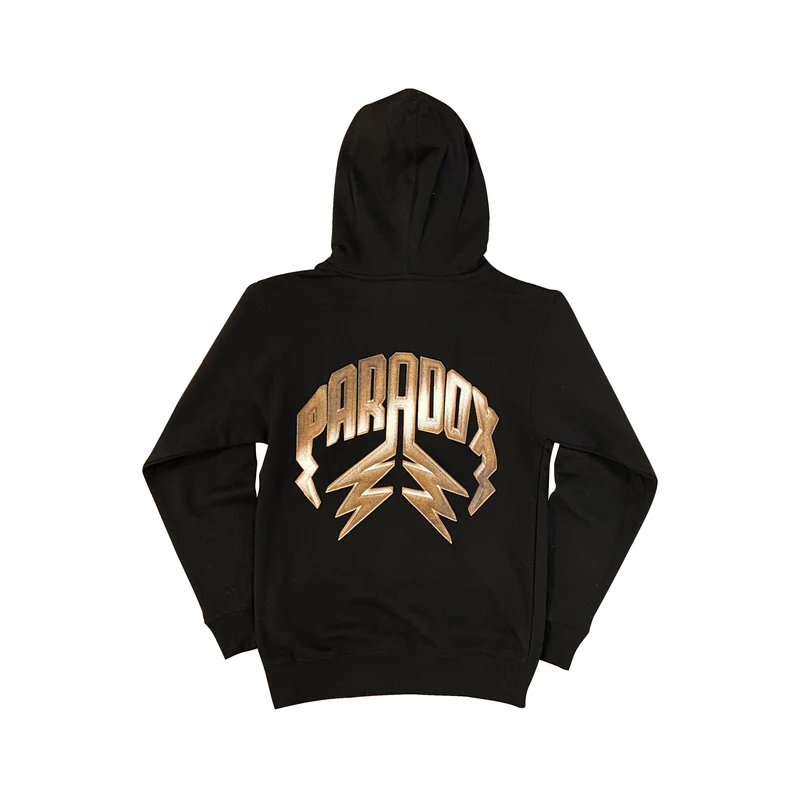 Medal Lightning Arc Logo Hoodie Bronze Medal Lightning Arc Logo Bronze Hoodie