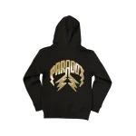 Medal Lightning Arc Logo Gold Hoodie