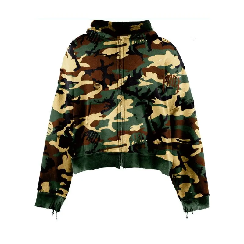 PRDX Camo Thermal Hoodie Green