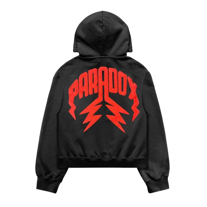 PRDX Chenille Pull-Over Hoodie Black 1 PRDX Chenille Pull-Over Black Hoodie
