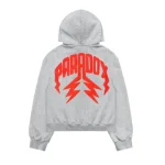 PRDX Chenille Pull-Over Grey Hoodie