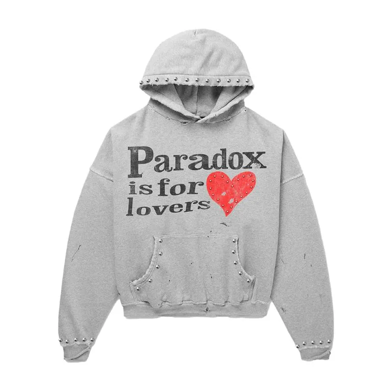 Paradox Lovers Pull-Over Grey Hoodie