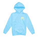 Pastel Lightning Arc Logo Baby Blue Hoodie