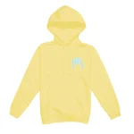 Pastel Lightning Arc Logo Powder Yellow Hoodie