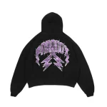 Pinhead Lightning Arc Logo Pull-Over Black Hoodie