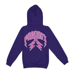 Purple Reign Lightning Arc Logo Purple Hoodie