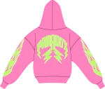 "STRAWBERRY V2" Lightning Arc Logo Hoodie