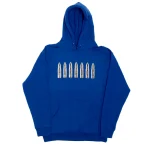 Save The Last Bullet Pull-Over Blue Hoodie