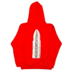 Save The Last Bullet Pull-Over Red Hoodie
