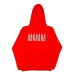 Save The Last Bullet Pull-Over Red Hoodie