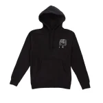 Skull Chains Lightning Arc Logo Black Hoodie