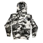 Snow Camo Lightning Arc Logo Pull-Over Hoodie