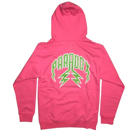 Strawberry Lightning Arc Logo Pull-Over Hoodie