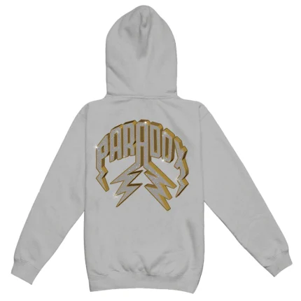 VVS Lightning Arc Logo Grey Hoodie