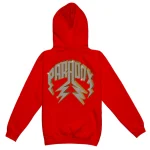 VVS Lightning Arc Logo Red Hoodie