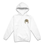 VVS Lightning Arc Logo White Hoodie