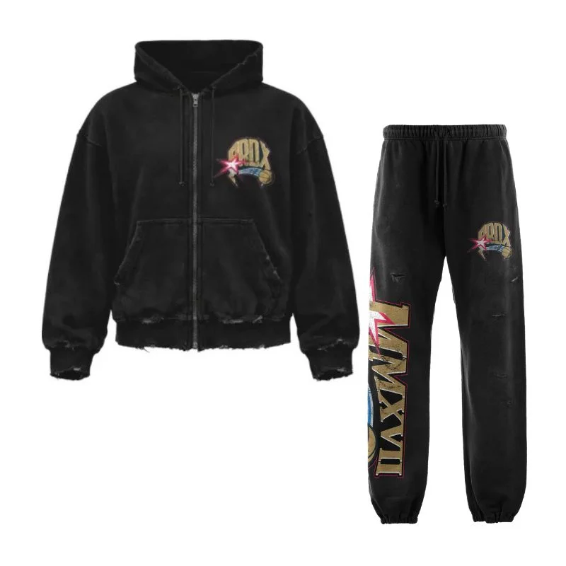 2001 Finals Zip-Up Black Tracksuit