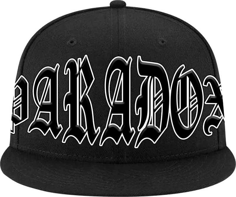 Blackout Fitted Black Hat