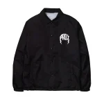 Coach Jacket Lightning Arc Black Logo