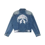 Denim Jacket Lightning Arc Blue Logo
