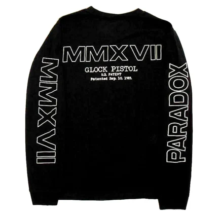 G-Lock Blueprint Long-Sleeve Black Tee