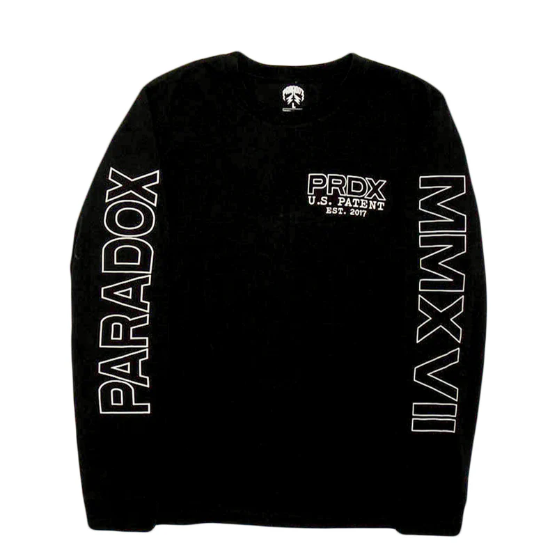 G-Lock Blueprint Long-Sleeve Black Tee