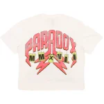 Grateful Dead Bear Lightning Arc Logo White Tee