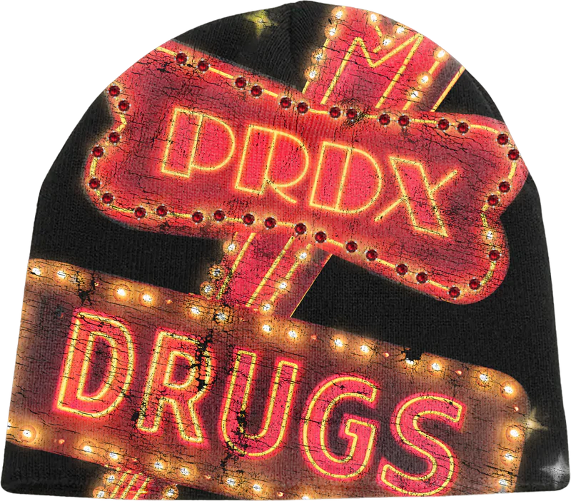 PRDX Drugs Black Beanie
