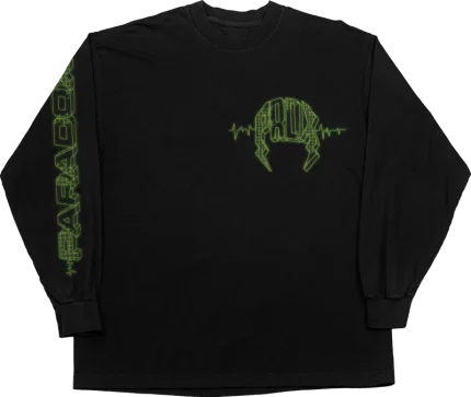 Pulse Long-Sleeve Tee Black