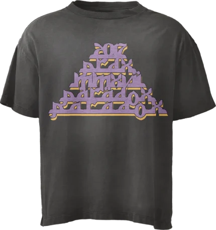 Pyramid Coded Tee Black